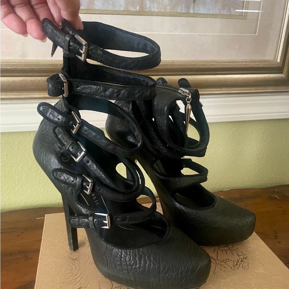 Amari High Heels Cage Gladiator
